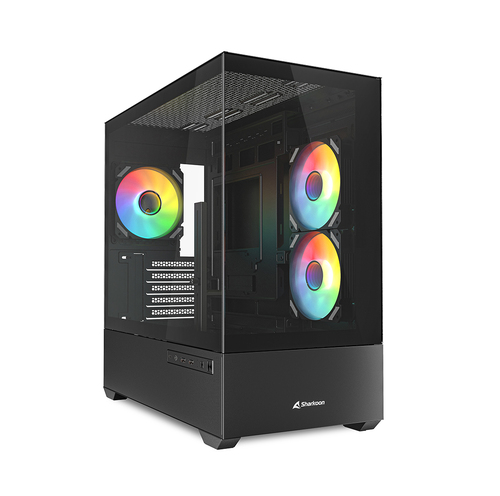 Sharkoon MK6 RGB Black mATX schwarz