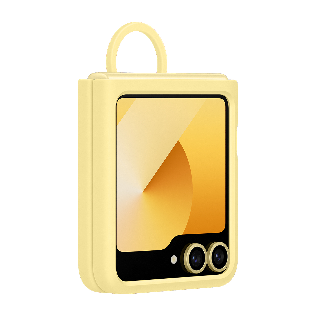 Samsung EF-PF741TYEGWW mobile phone case 17 cm (6.7) Cover Yellow