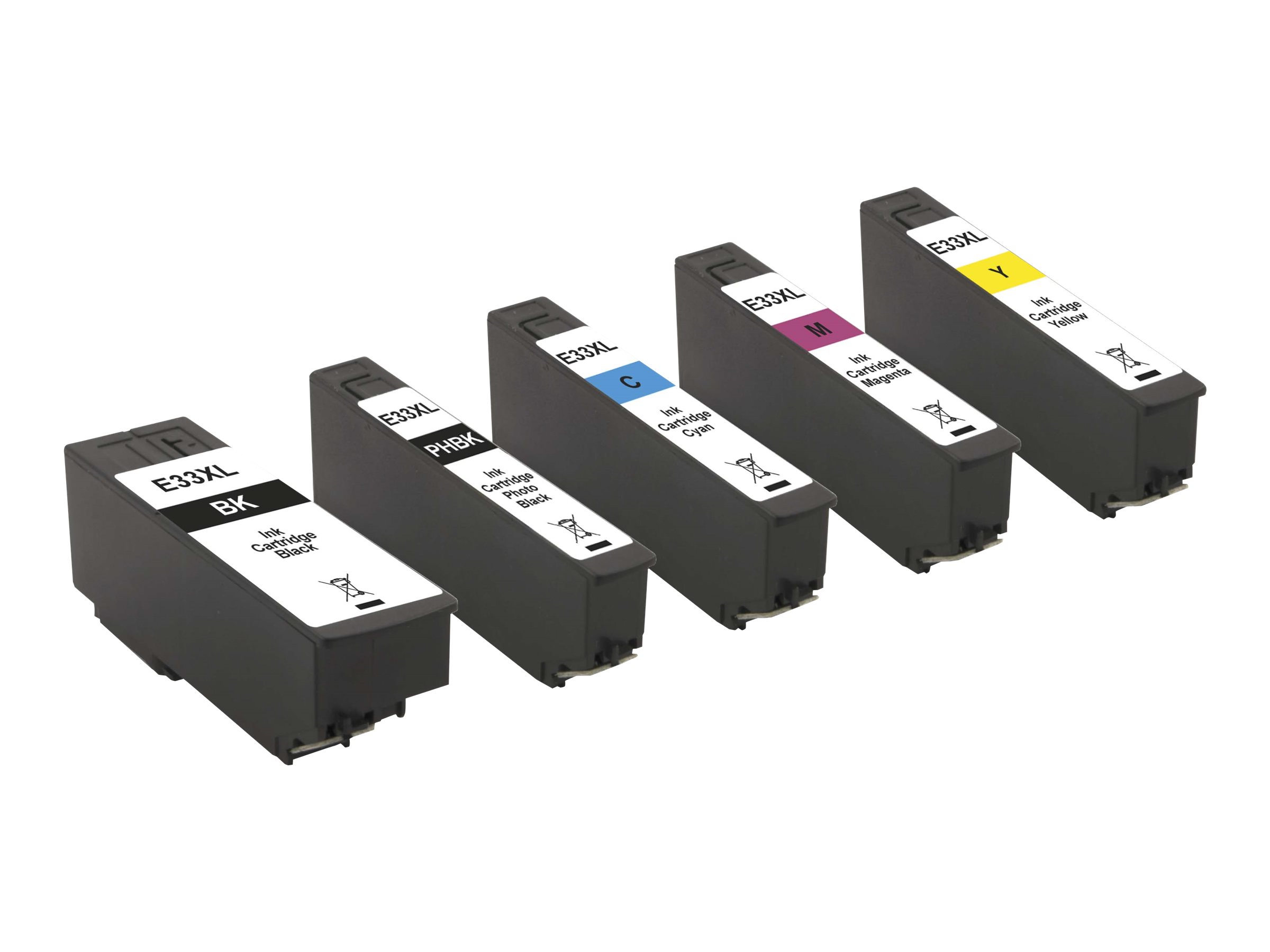 Peach PI200-421 ink cartridge 5 pc(s) Compatible Black, Cyan, Magenta, Photo black, Yellow