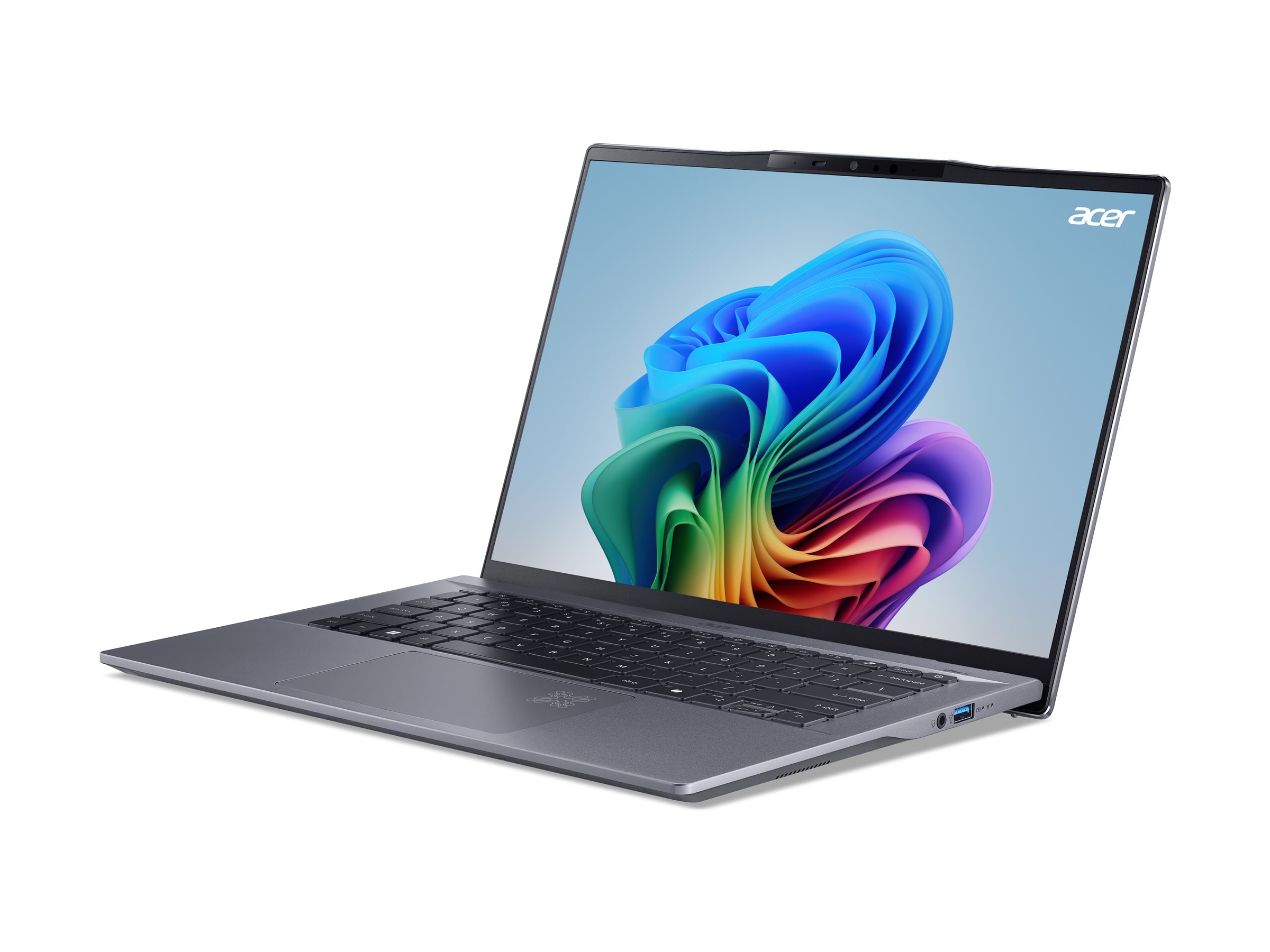 Acer Swift Go 14 AI SFG14-01 - 180-Scharnierdesign - Snapdragon X Plus X1P-42-100 - Win 11 Home - Qualcomm Adreno - 16 GB RAM - 512 GB SSD NVMe - 36.8 cm (14.5)