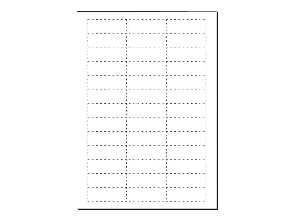 Sigel LP720 tiquette non-adhsive 156 pice(s) Blanc Rectangle
