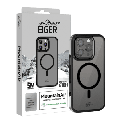 Eiger Pro MountainAir Case iPhone 16 schwarz