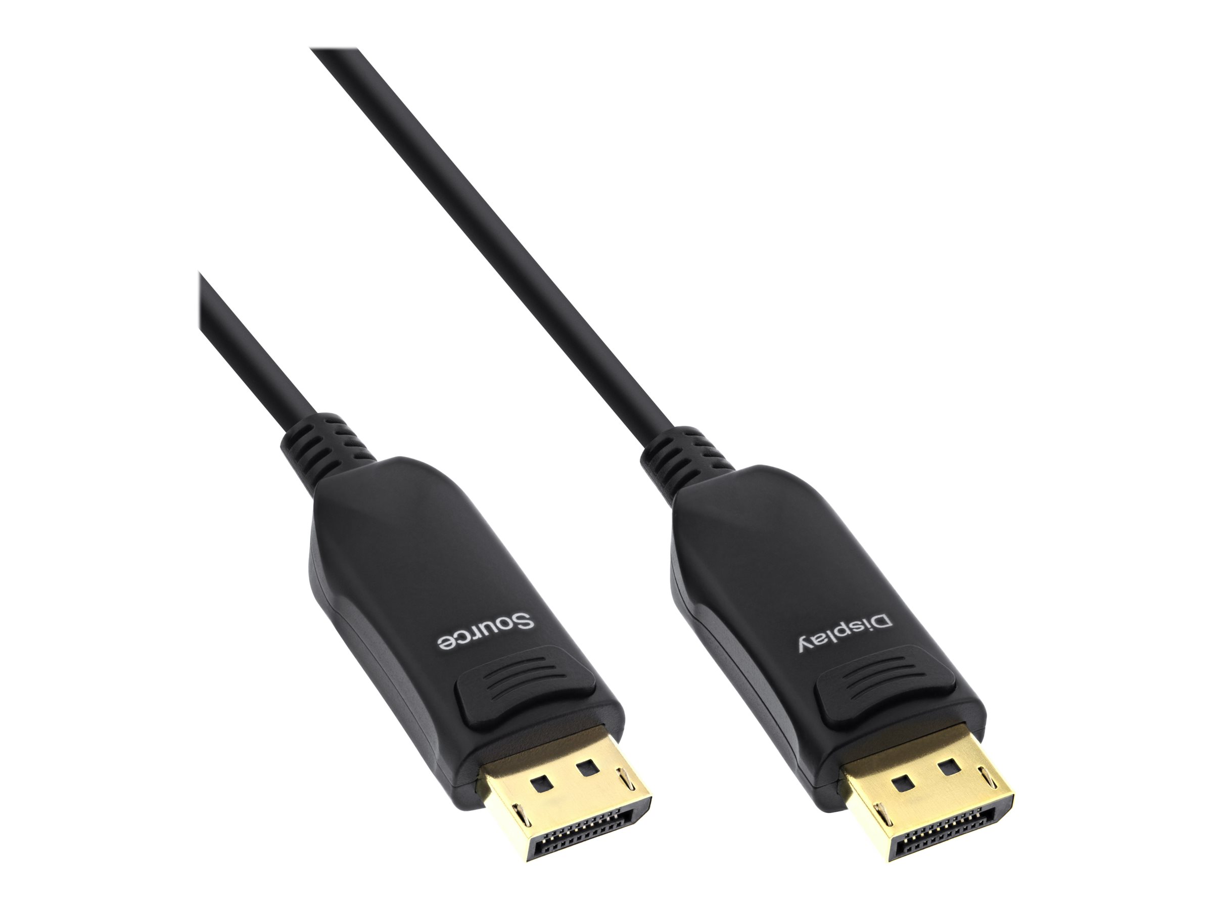 InLine Cavo DisplayPort 1.4 AOC, 8K4K, nero, 10m