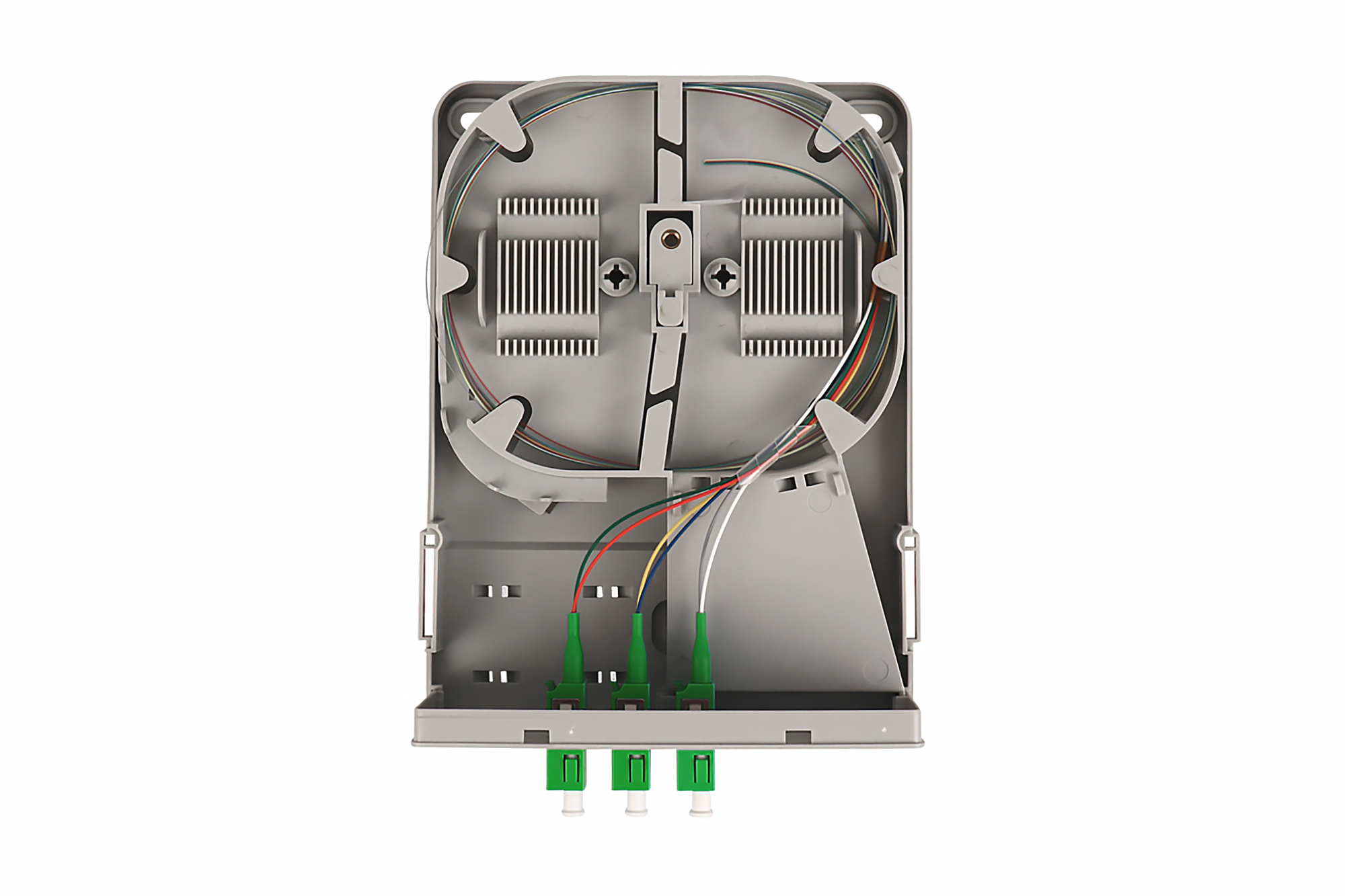DIGITUS Ftth Haus�bergabepunkt, 3 x LC/APC Duplex