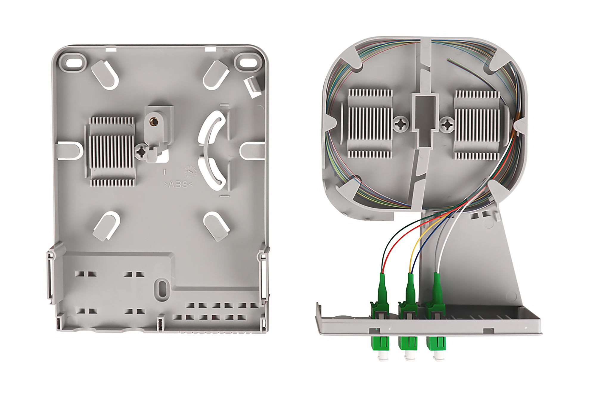 DIGITUS Ftth Haus�bergabepunkt, 3 x LC/APC Duplex