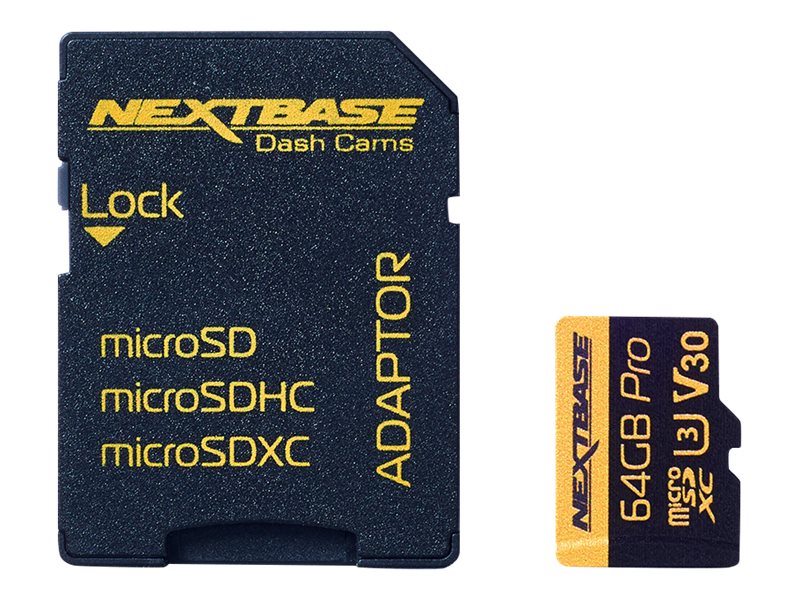 Nextbase Flash-Speicherkarte (microSDXC-an-SD-Adapter