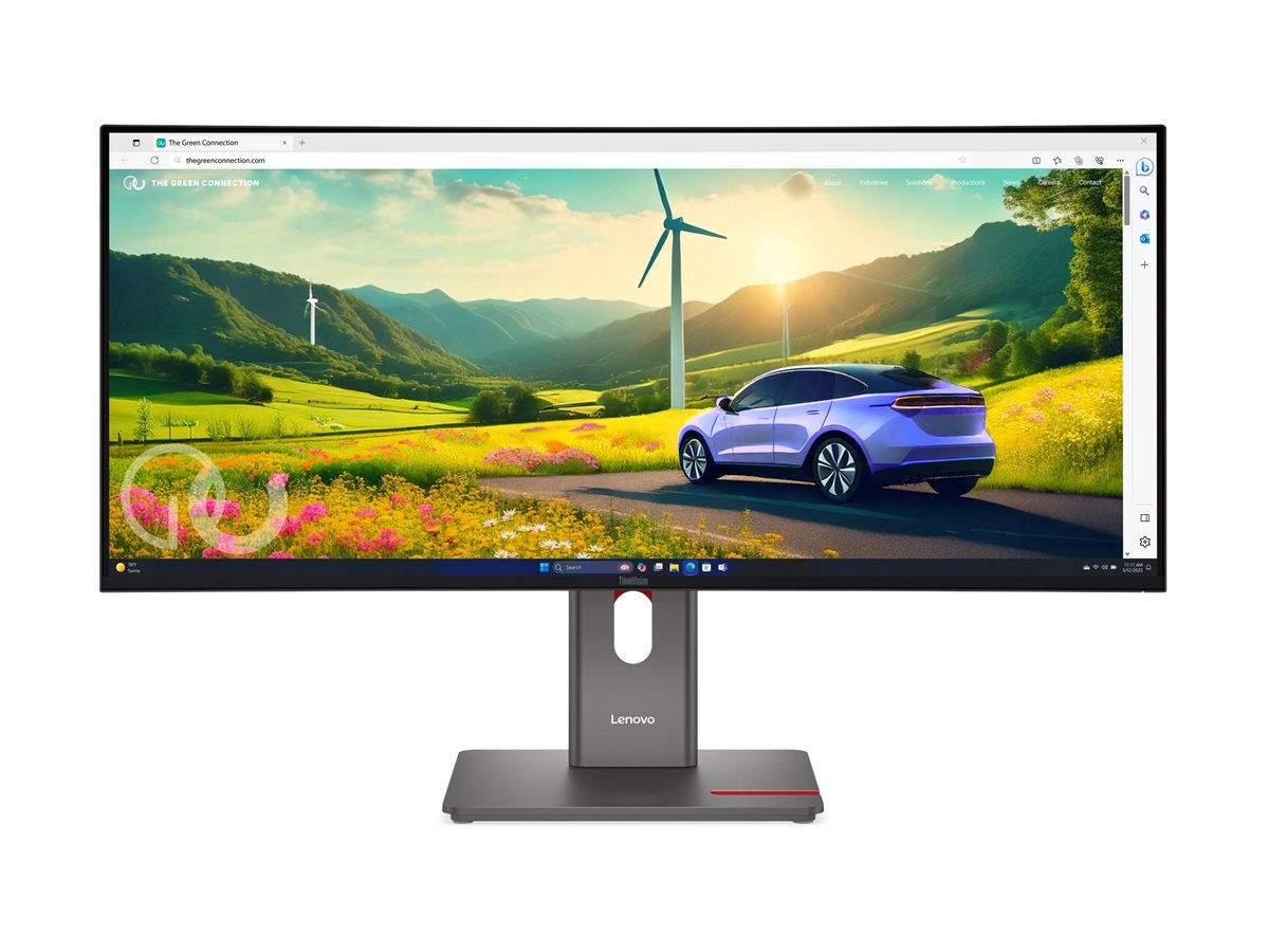 Lenovo ThinkVision P34WD-40 LED display 86,4 cm (34) 3440 x 1440 Pixel Wide Quad HD LCD Nero