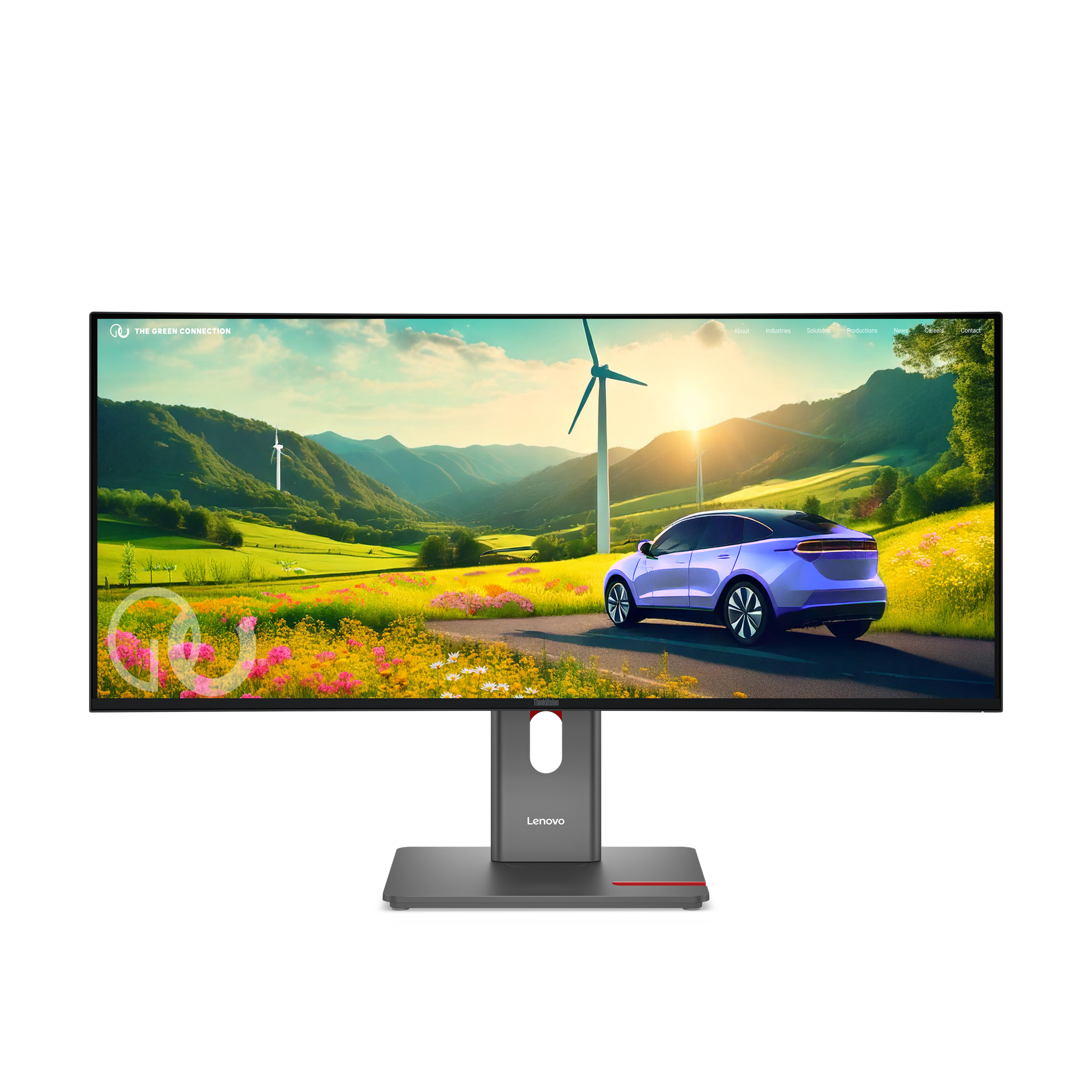 Lenovo ThinkVision P34WD-40 LED display 86,4 cm (34) 3440 x 1440 Pixel Wide Quad HD LCD Nero