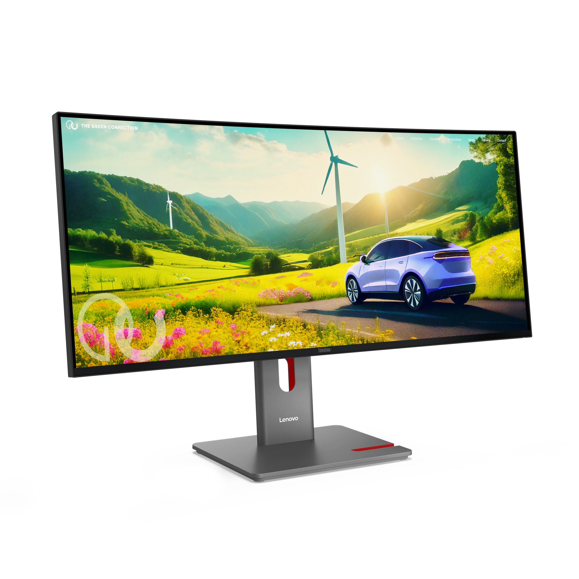 Lenovo ThinkVision P34WD-40 LED display 86,4 cm (34) 3440 x 1440 Pixel Wide Quad HD LCD Nero