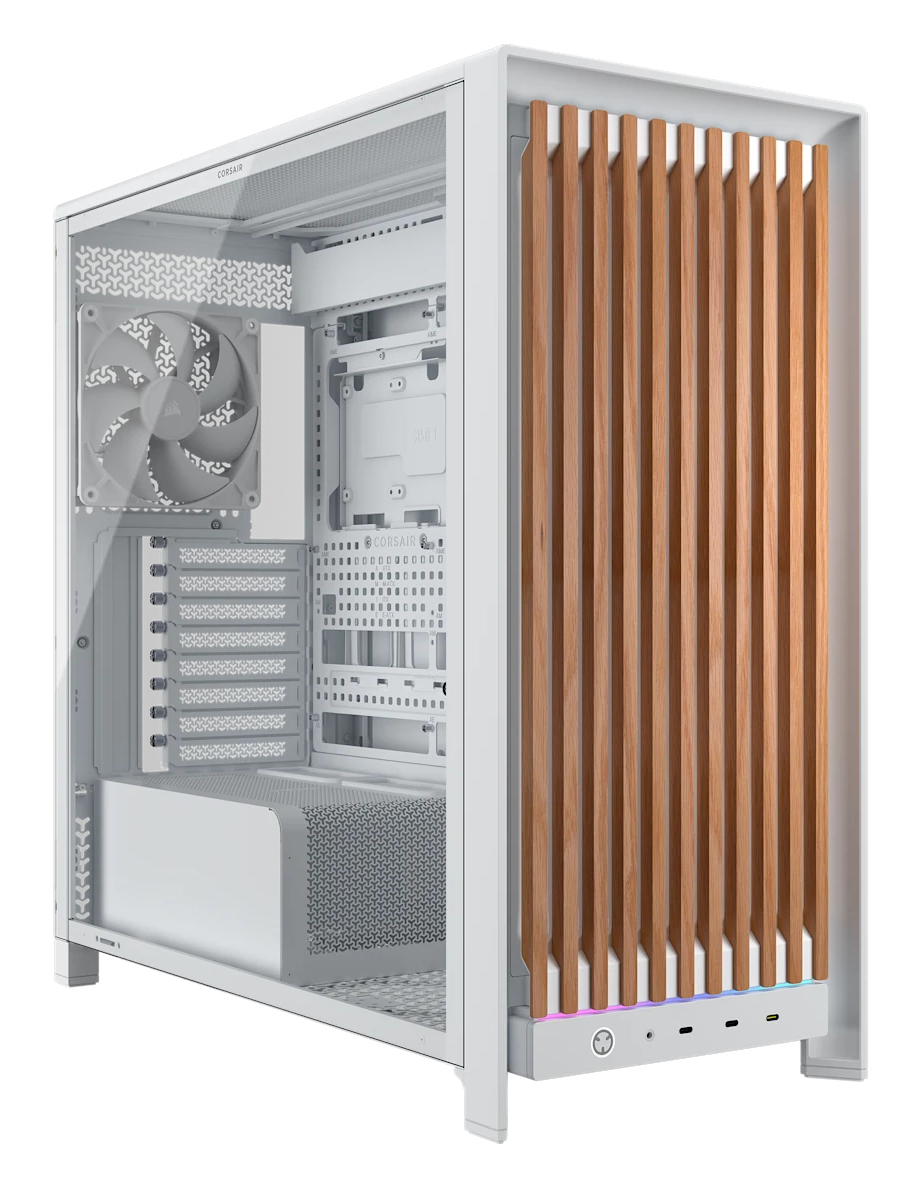 Corsair Geh Frame 5000D Wood Rs Performance White/Oak - Tower - ATX