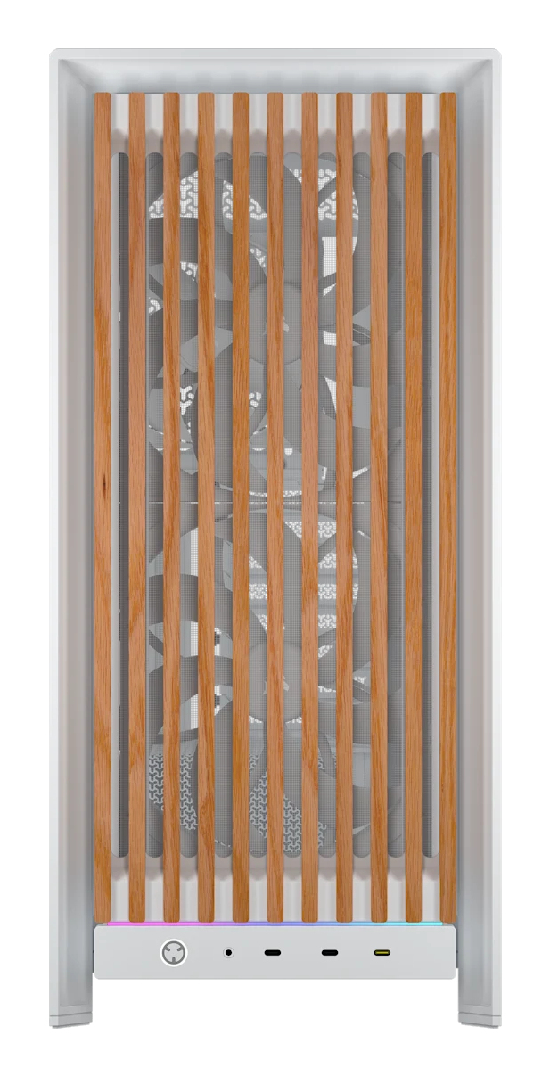 Corsair Geh Frame 5000D Wood Rs Performance White/Oak - Tower - ATX