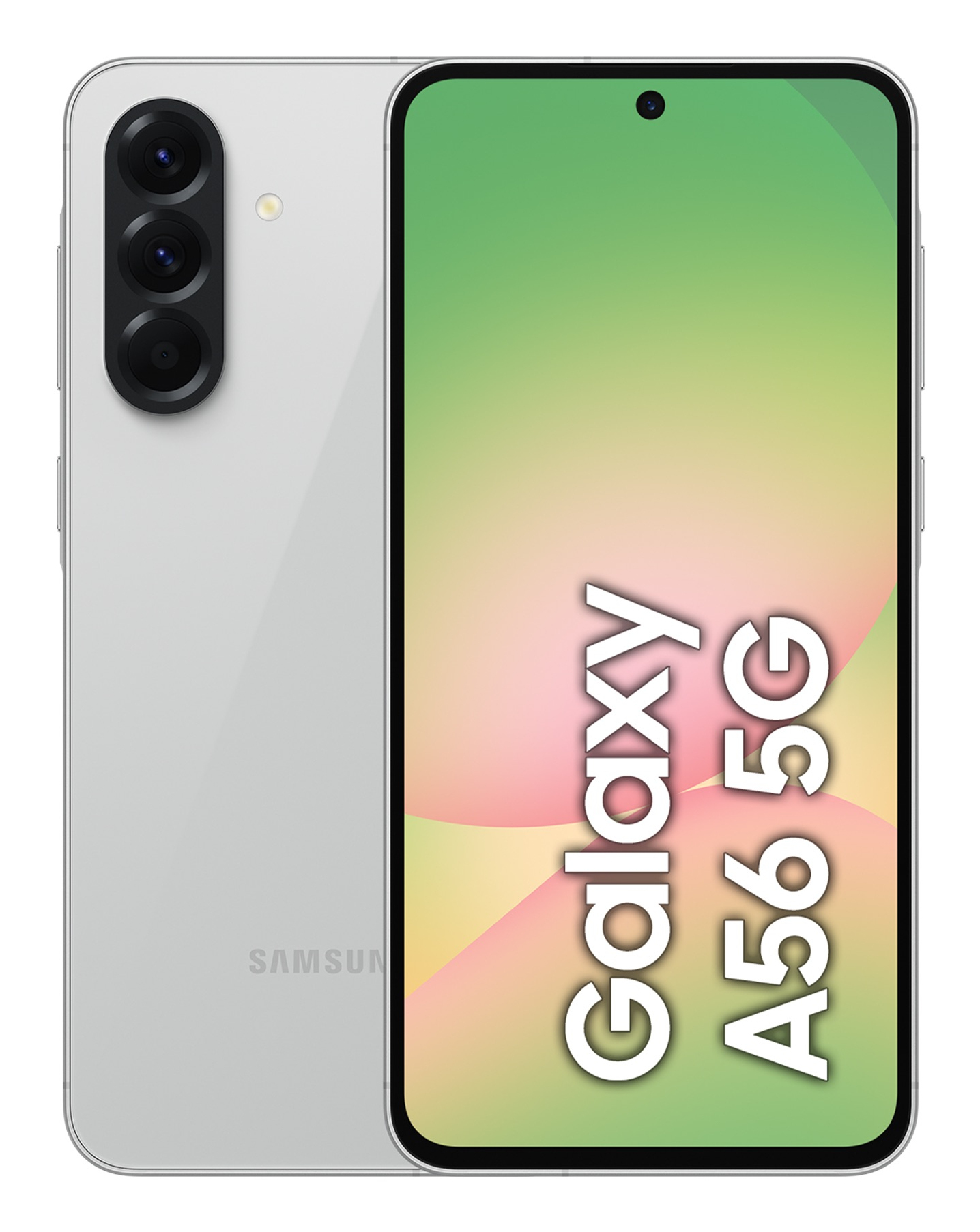 Samsung Galaxy A56 17 cm (6.7) Double SIM Android 15 5G USB Type-C 8 Go 128 Go 5000 mAh Gris clair
