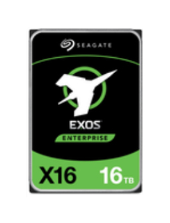 Seagate Exos X18 ST16000NM005J - Festplatte - verschlsselt - 16 TB - intern - SAS 12Gb/s - 7200 rpm - Puffer: 256 MB - Self-Encrypting Drive (SED)
