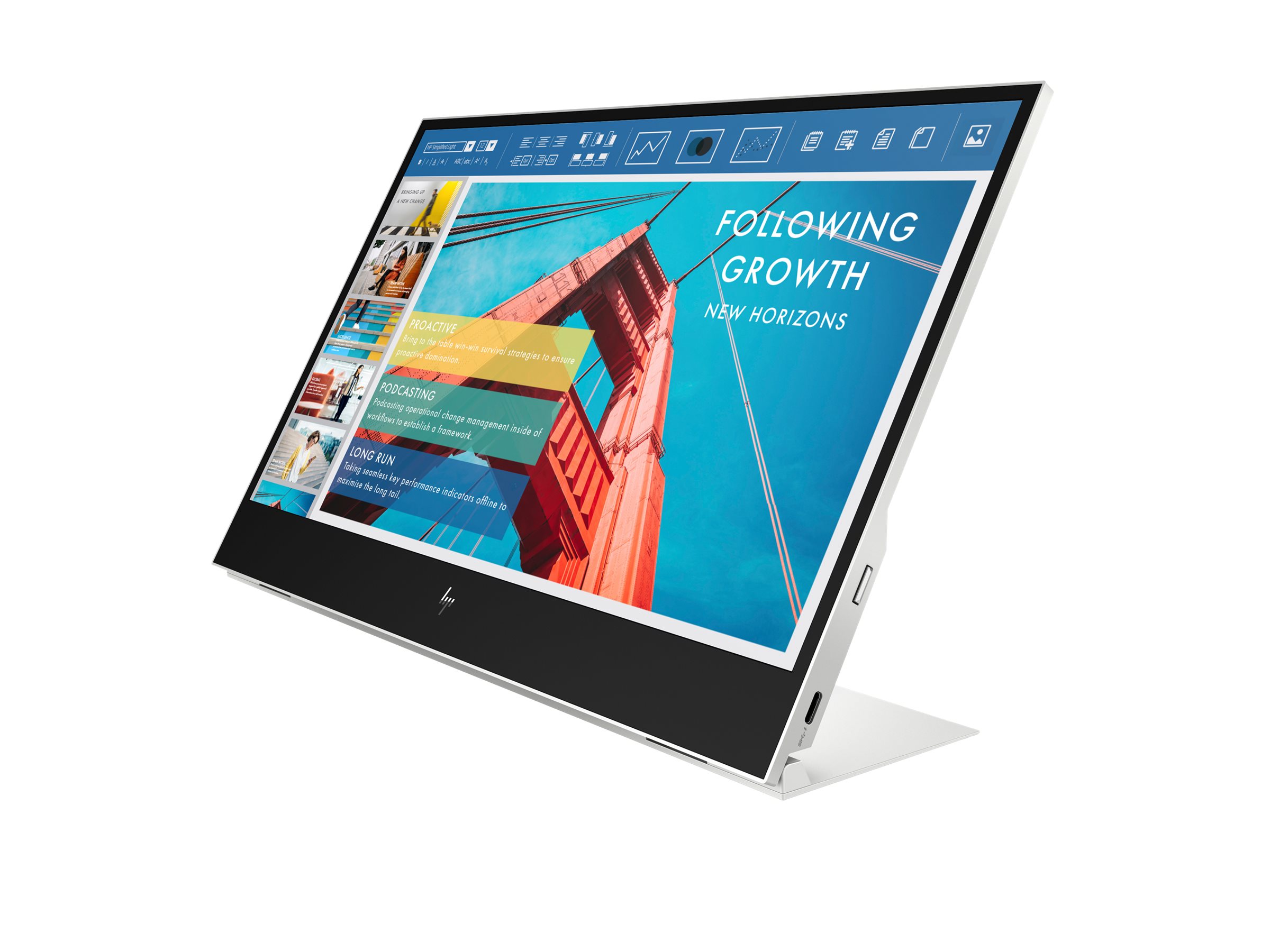 HP E-Series E14 G4 Portable Monitor