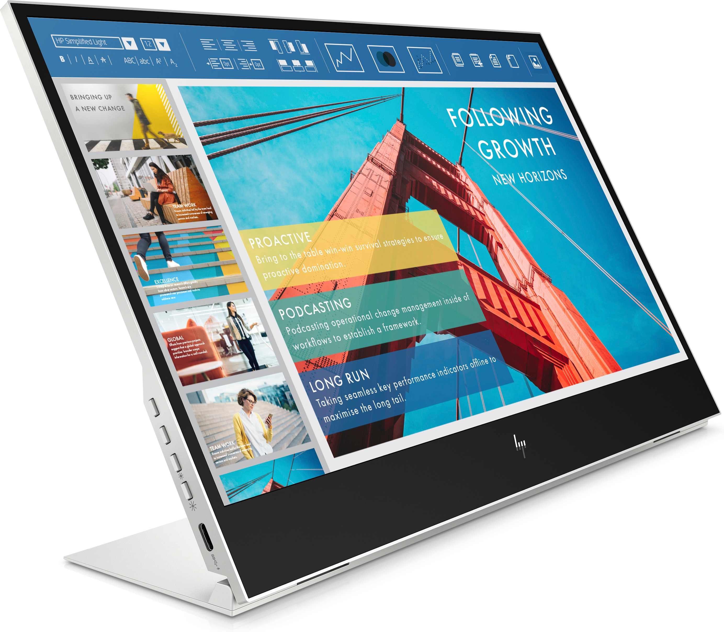 HP E-Series E14 G4 Portable Monitor