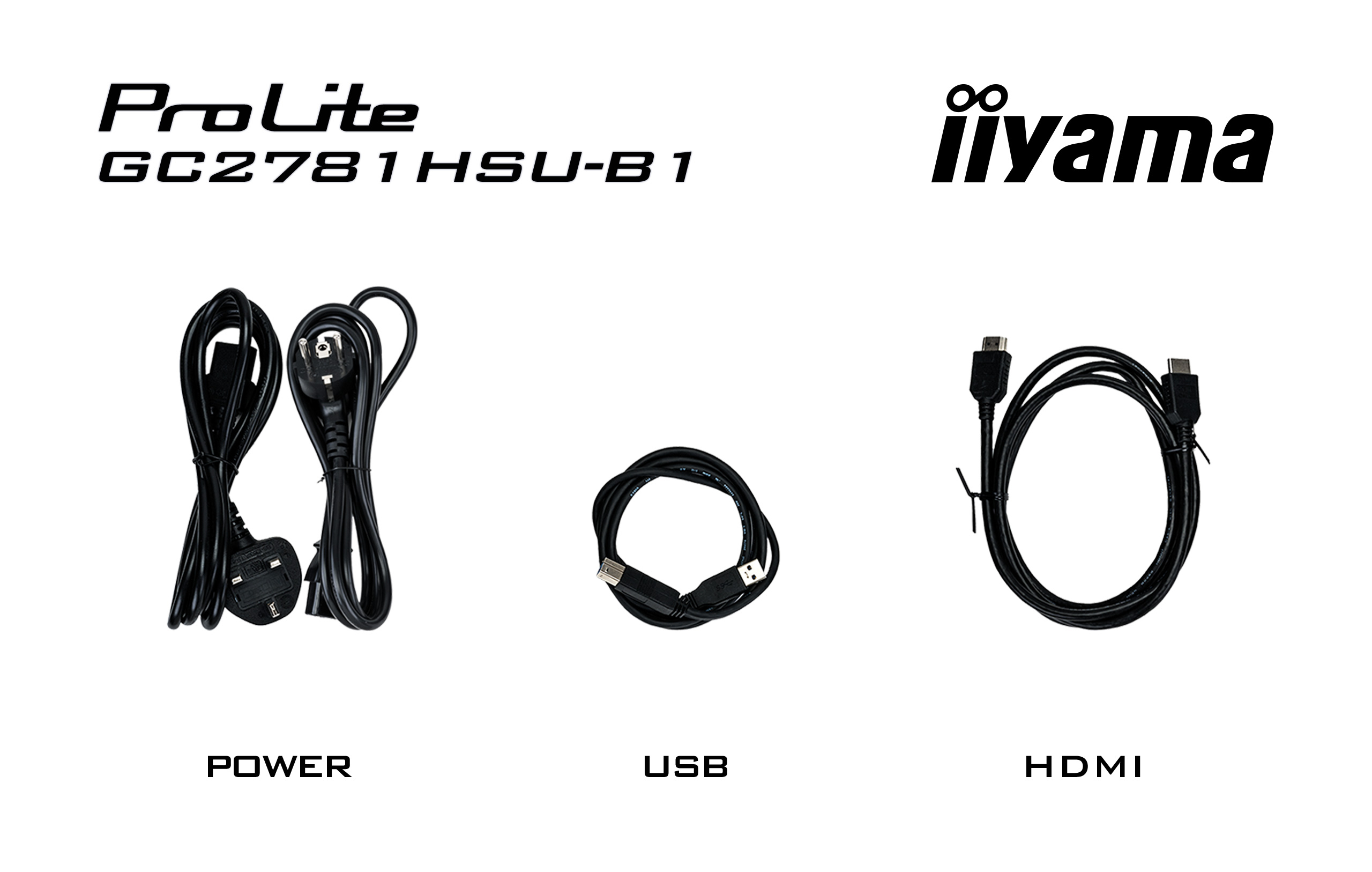iiyama G-MASTER GC2781HSU-B1 27 144H �cran plat de PC 68,6 cm (27) 1920 x 1080 pixels Noir