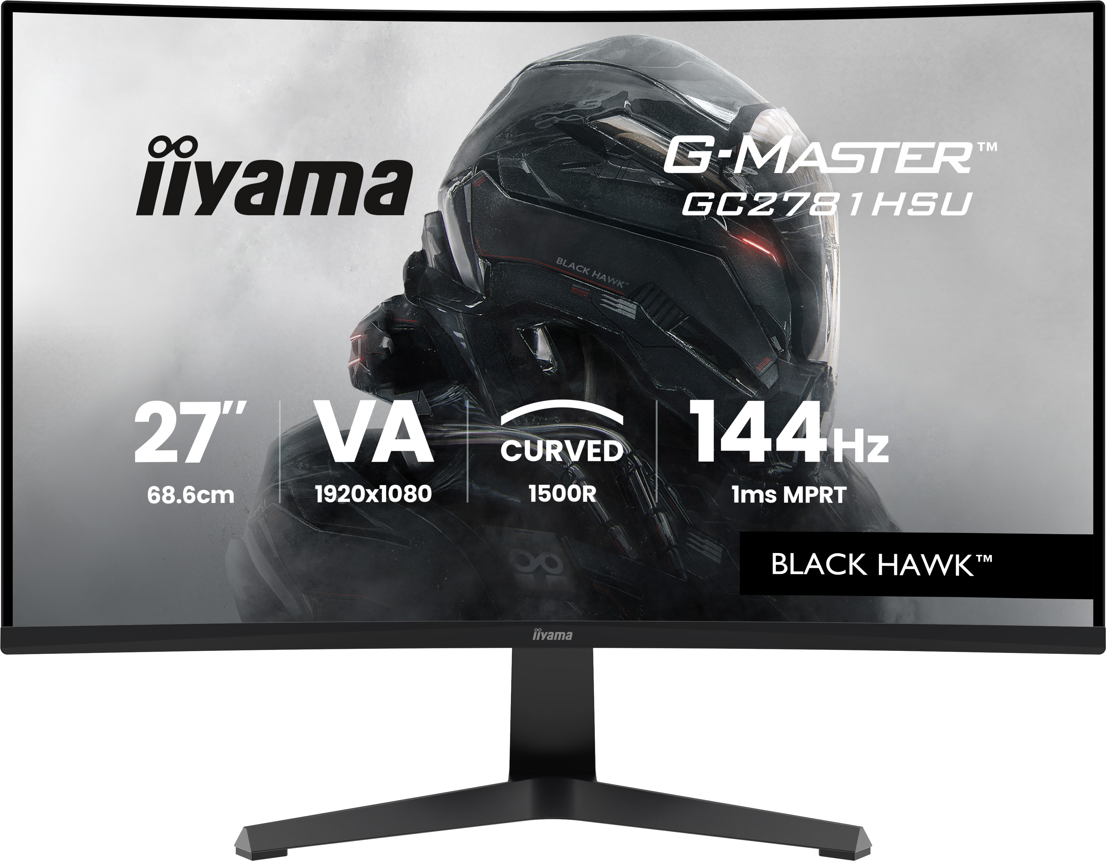 iiyama G-MASTER GC2781HSU-B1 27 144H computer monitor 68.6 cm (27) 1920 x 1080 pixels Black