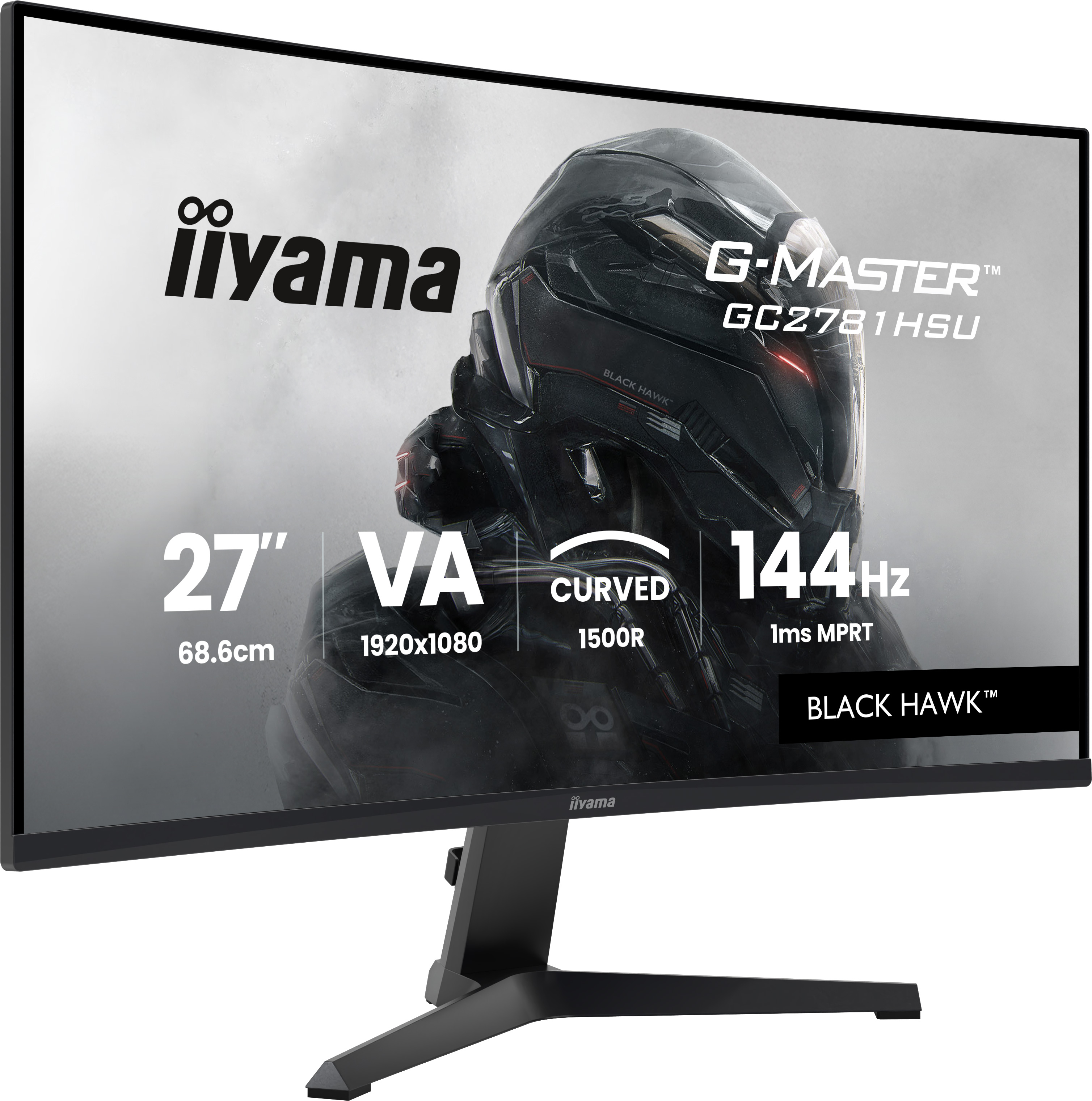 iiyama G-MASTER GC2781HSU-B1 27 144H �cran plat de PC 68,6 cm (27) 1920 x 1080 pixels Noir
