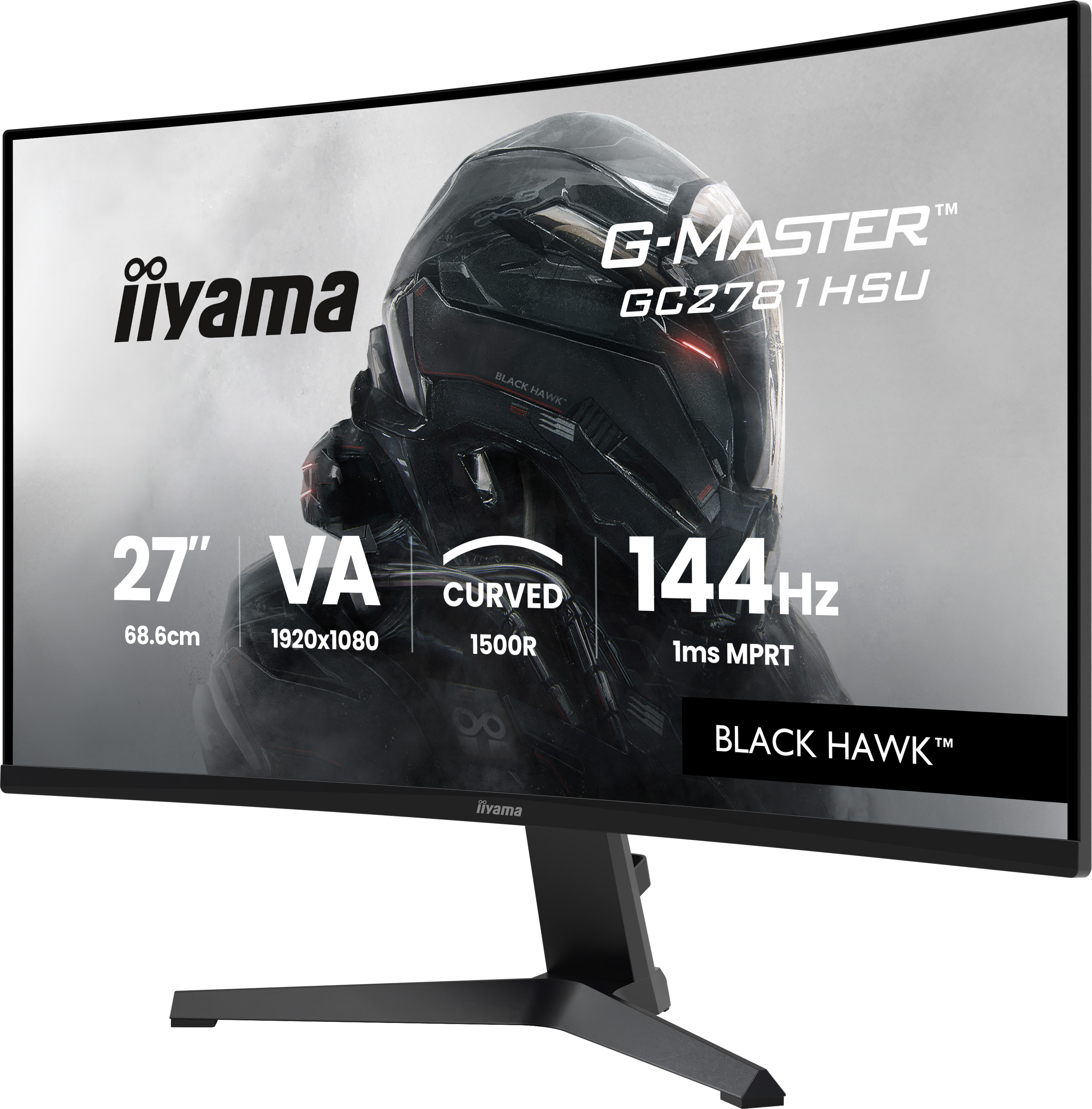 iiyama G-MASTER GC2781HSU-B1 27 144H �cran plat de PC 68,6 cm (27) 1920 x 1080 pixels Noir