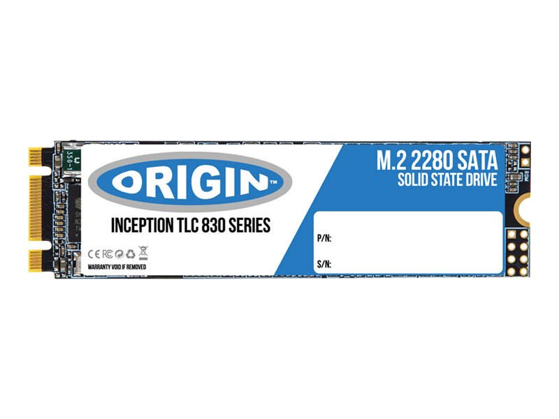 Origin Storage OTLC5123DM.2/80 disque SSD 512 Go M.2 SATA 3D TLC