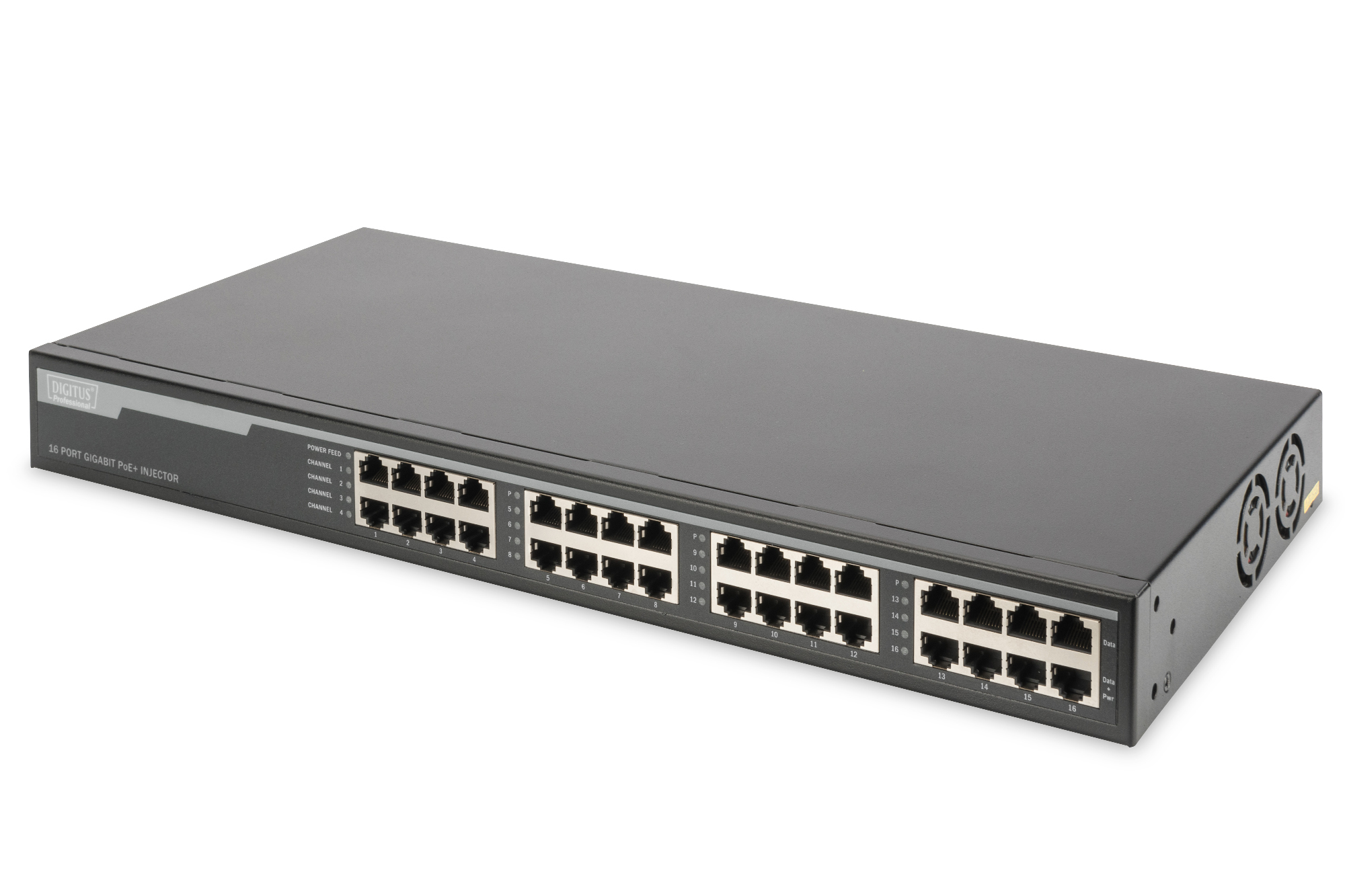 Digitus Injecteur Gigabit PoE+, 16 ports
