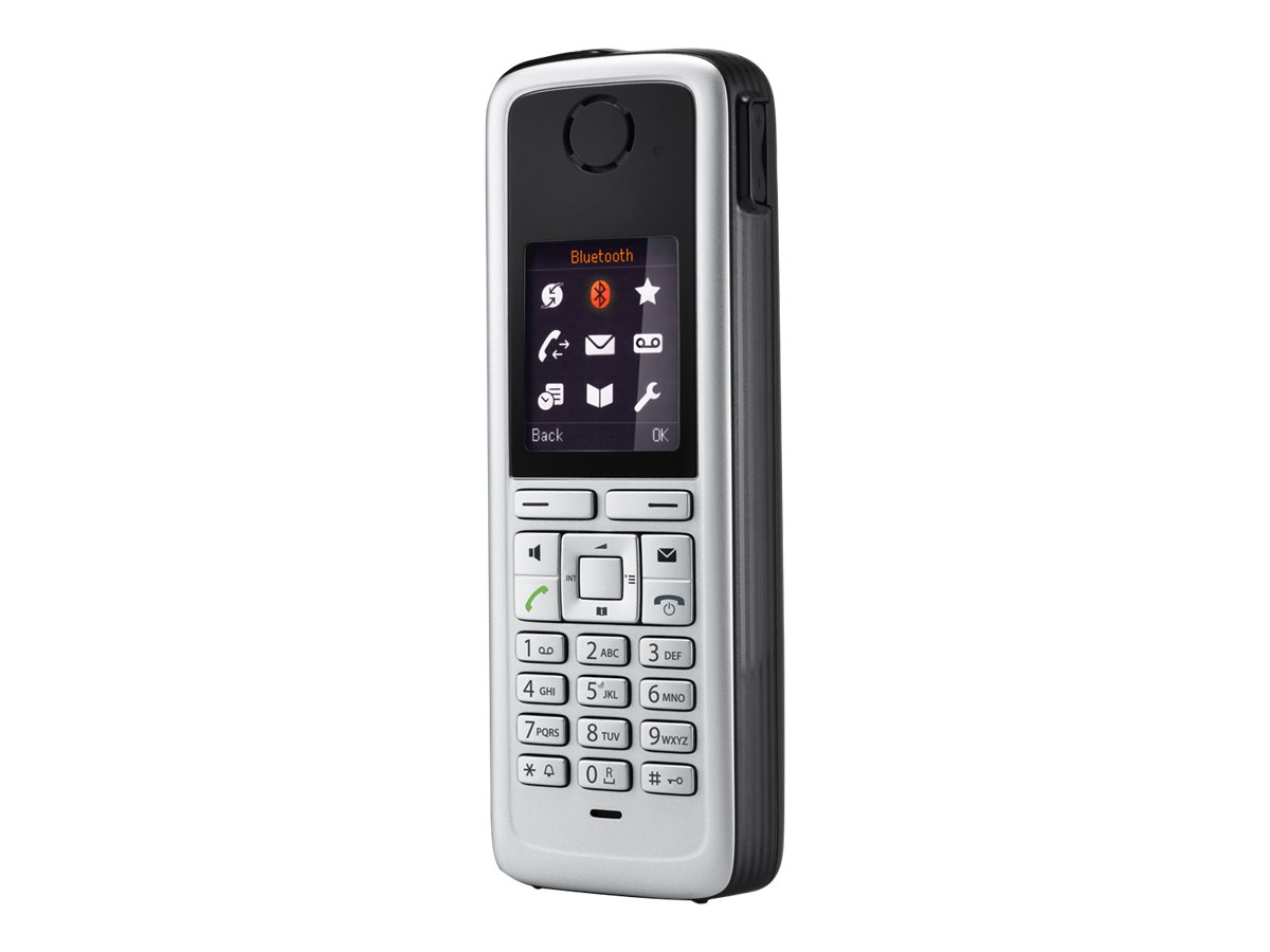 Unify OpenStage M3 handsets Tel�fono DECT Identificador de llamadas Negro, Plata
