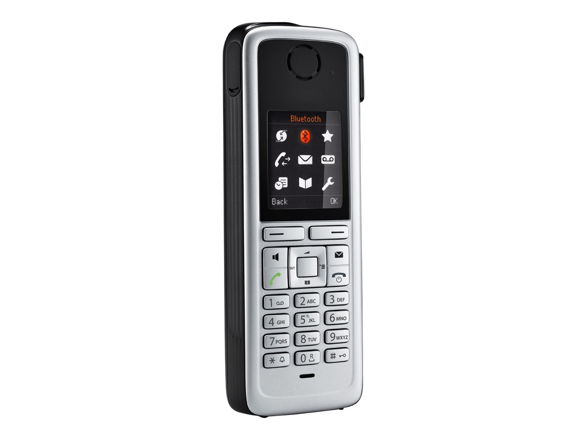 Unify OpenStage M3 handsets Tel�fono DECT Identificador de llamadas Negro, Plata