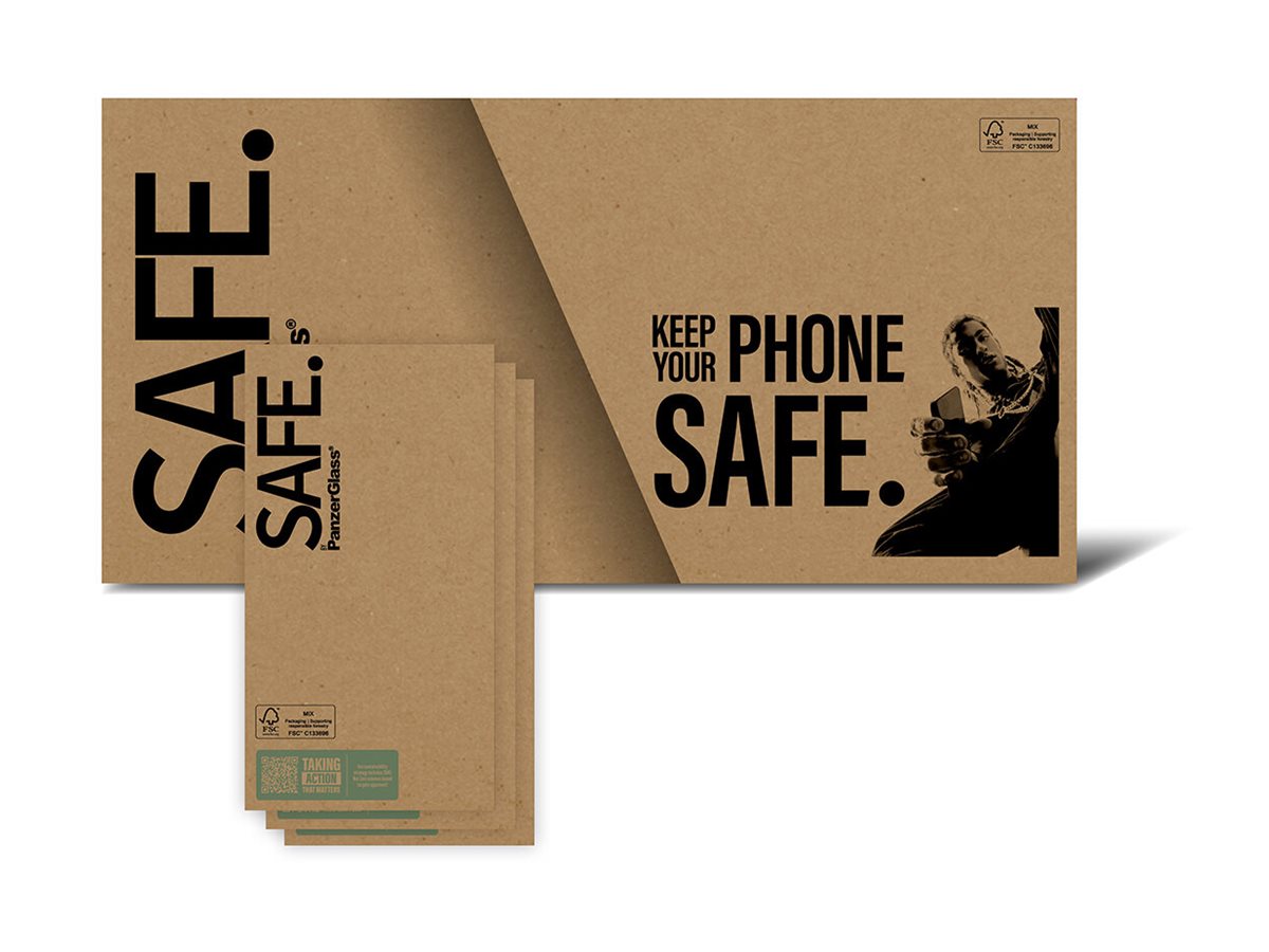 PanzerGlass SAFE. by � Screen Protector iPhone 18 Pro | 17 Pro | 17 | 16 Pro | Ultra-Wide Fit | Bulk Protector de pantalla 50 pieza(s)