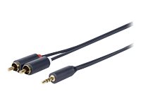 VivoLink Audiokabel - mini-phone stereo 3.5 mm mnnlich zu RCA x 2 mnnlich