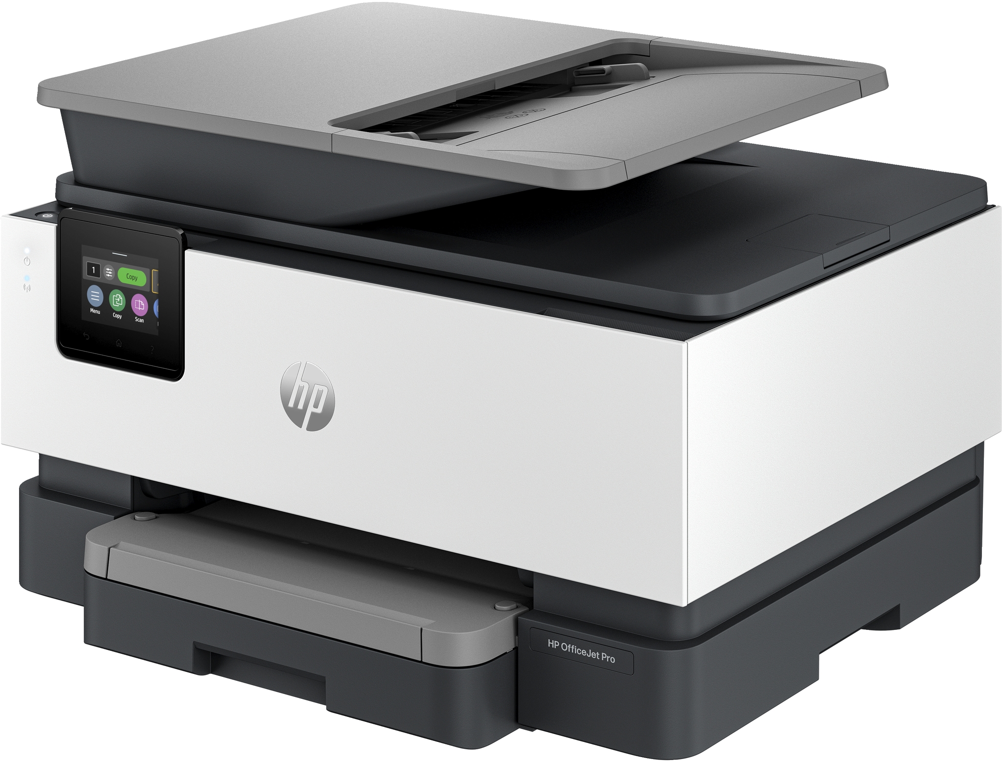 HP OfficeJet Pro Impresora multifunci�n HP 9120e, Color, Impresora para Peque�as y medianas empresas, Imprima, copie, escanee y env�e por fax, HP+; Compatible con el servicio HP Instant Ink; Impresi�n desde m�vil o tablet; Pantalla t�ctil; Escaneado avanz