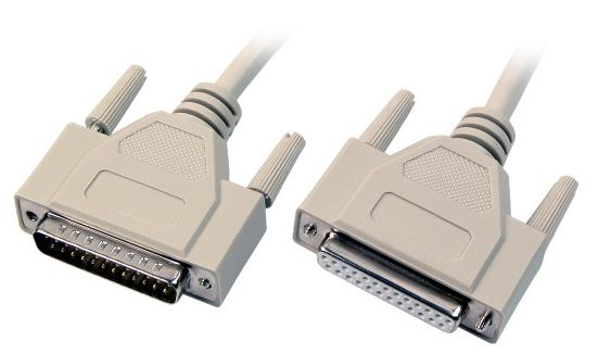 EFB Elektronik EK165.1 cable de serie Beige 1 m D-Sub