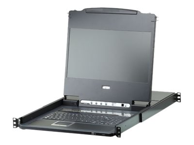 ATEN CL6708MW - KVM-Konsole mit KVM-Switch - 8 Anschlsse - USB - Schweizer - 43.9 cm (17.3)