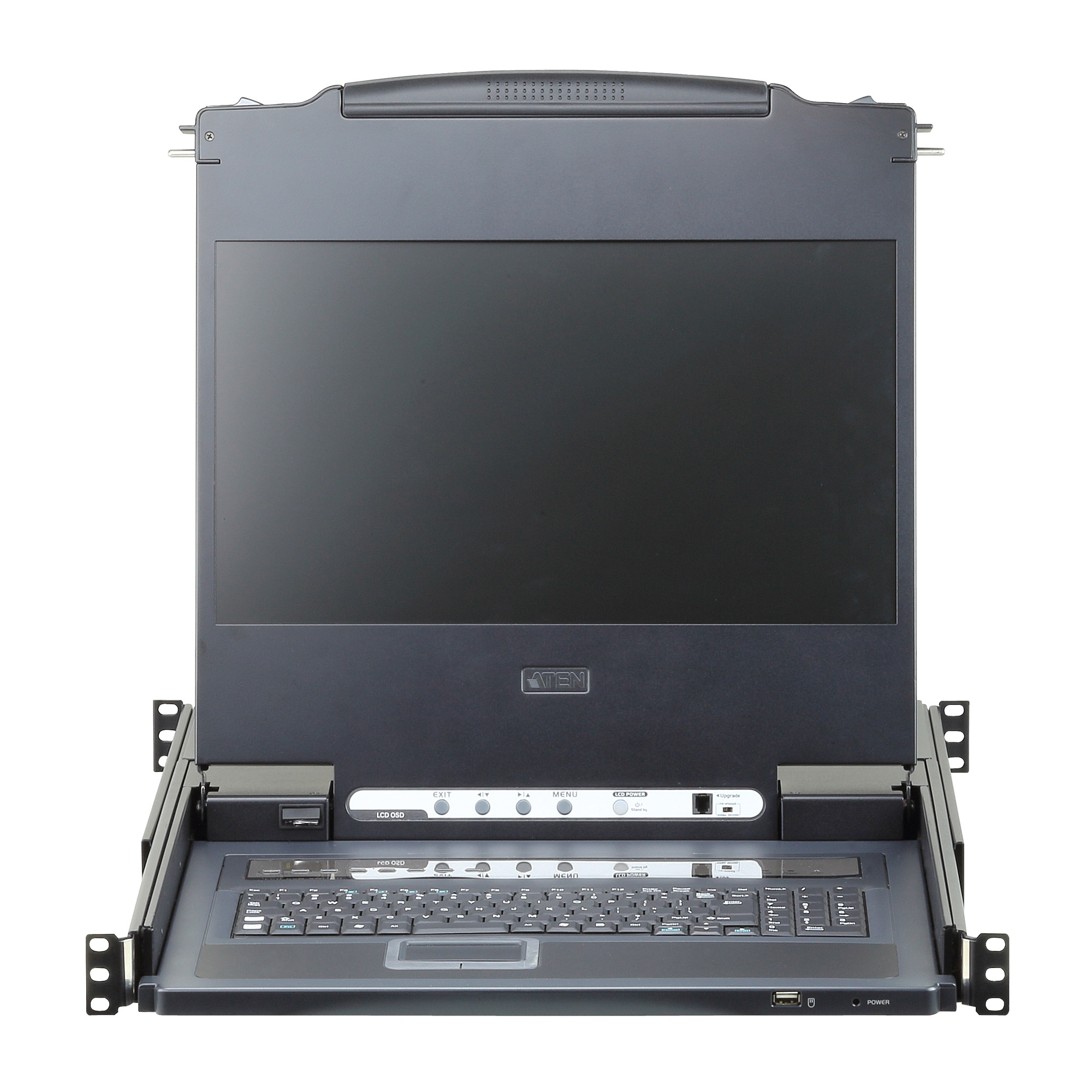 ATEN CL6708MW - KVM-Konsole mit KVM-Switch - 8 Anschl�sse - USB - Schweizer - 43.9 cm (17.3)