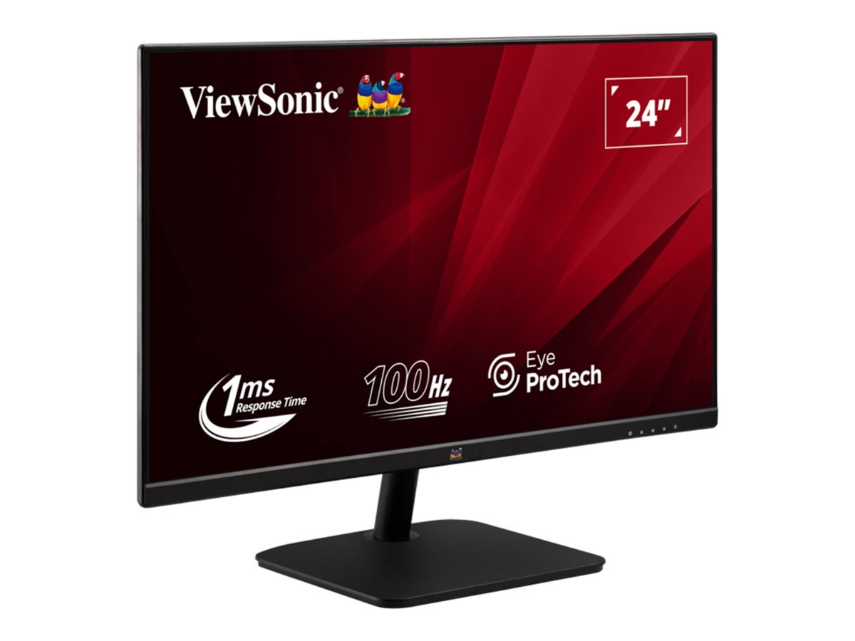 Viewsonic VA2432-H-2 pantalla para PC 61 cm (24) 1920 x 1080 Pixeles Full HD LED Negro