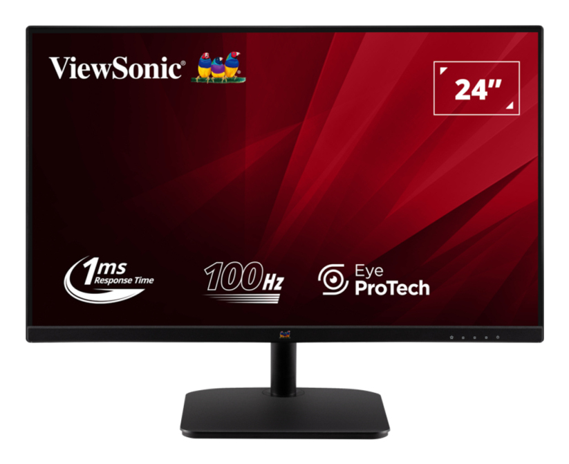 Viewsonic VA2432-H-2 pantalla para PC 61 cm (24) 1920 x 1080 Pixeles Full HD LED Negro