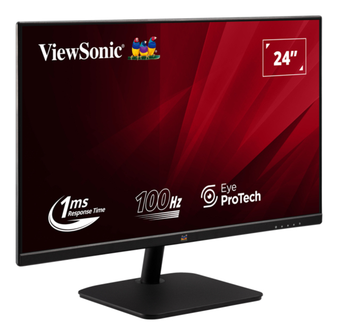 Viewsonic VA2432-H-2 pantalla para PC 61 cm (24) 1920 x 1080 Pixeles Full HD LED Negro