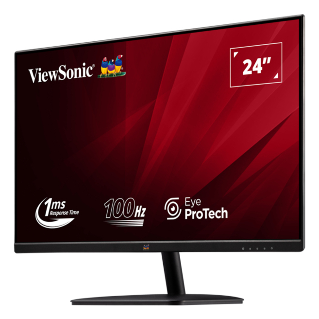 Viewsonic VA2432-H-2 pantalla para PC 61 cm (24) 1920 x 1080 Pixeles Full HD LED Negro