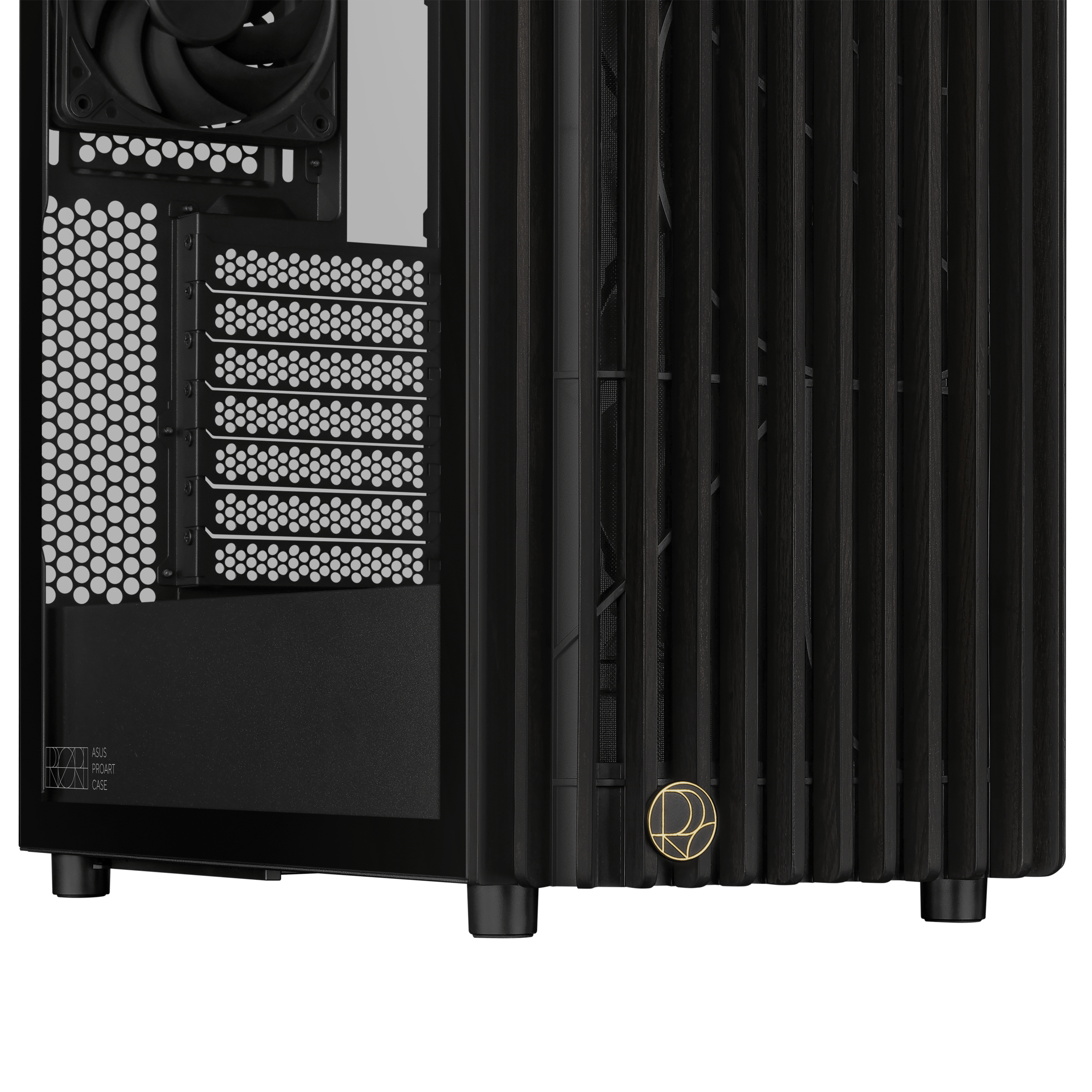 ASUS ProArt PA401 - Wood Edition - Tower - ATX - Seitenteil mit Fenster (geh�rtetes Glas)