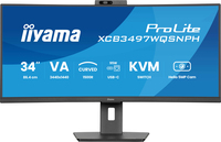 iiyama ProLite XCB3497WQSNPH-B1 computer monitor 86.4 cm (34) 3440 x 1440 pixels Black