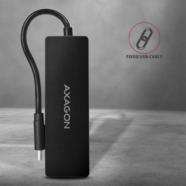 Axagon SuperSpeed USB-C SLIM hub
