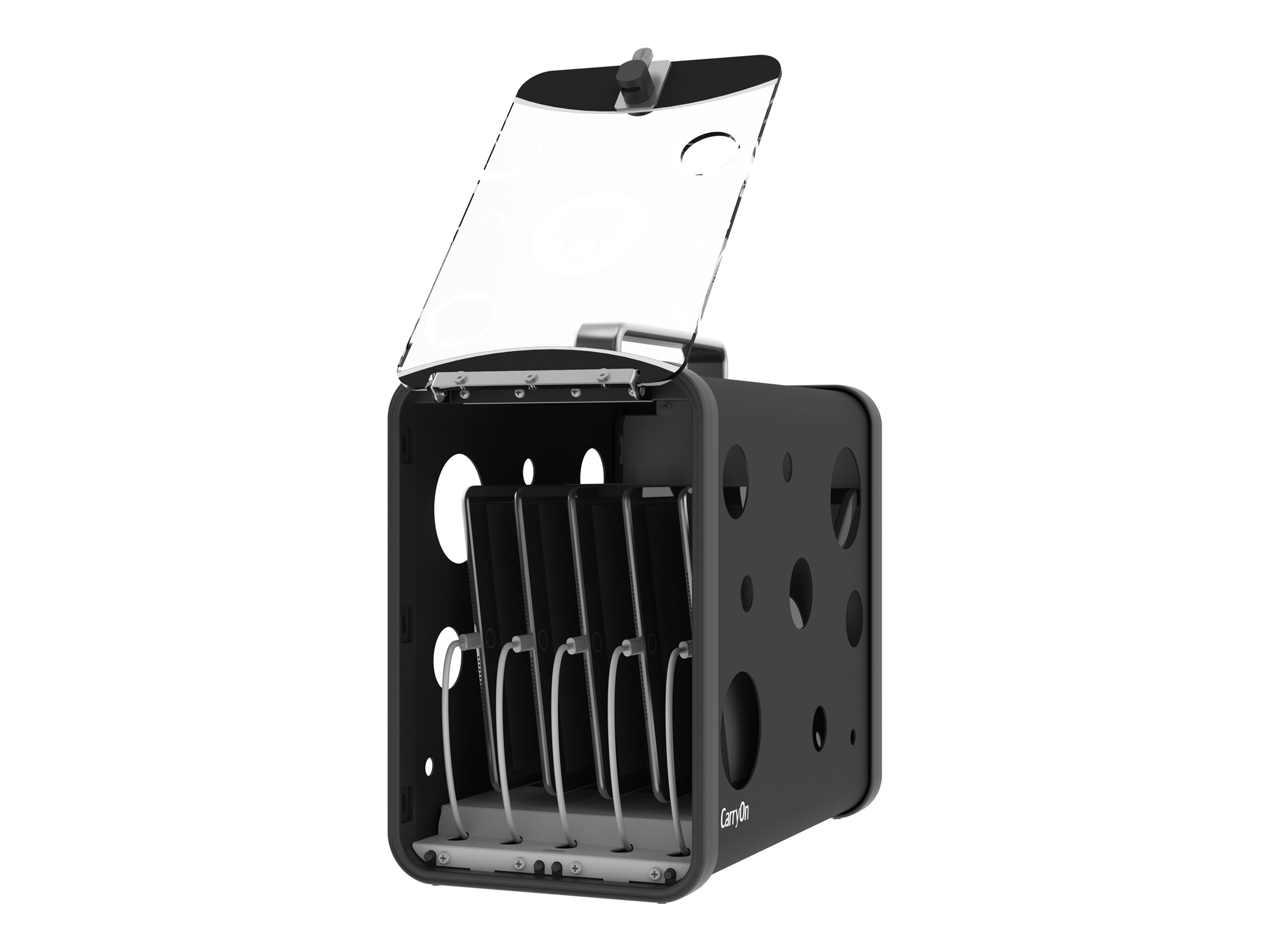 LocknCharge CarryOn - Ladestation - tragbar - 30 Watt - PD - 5 Ausgabeanschlussstellen (24 pin USB-C)