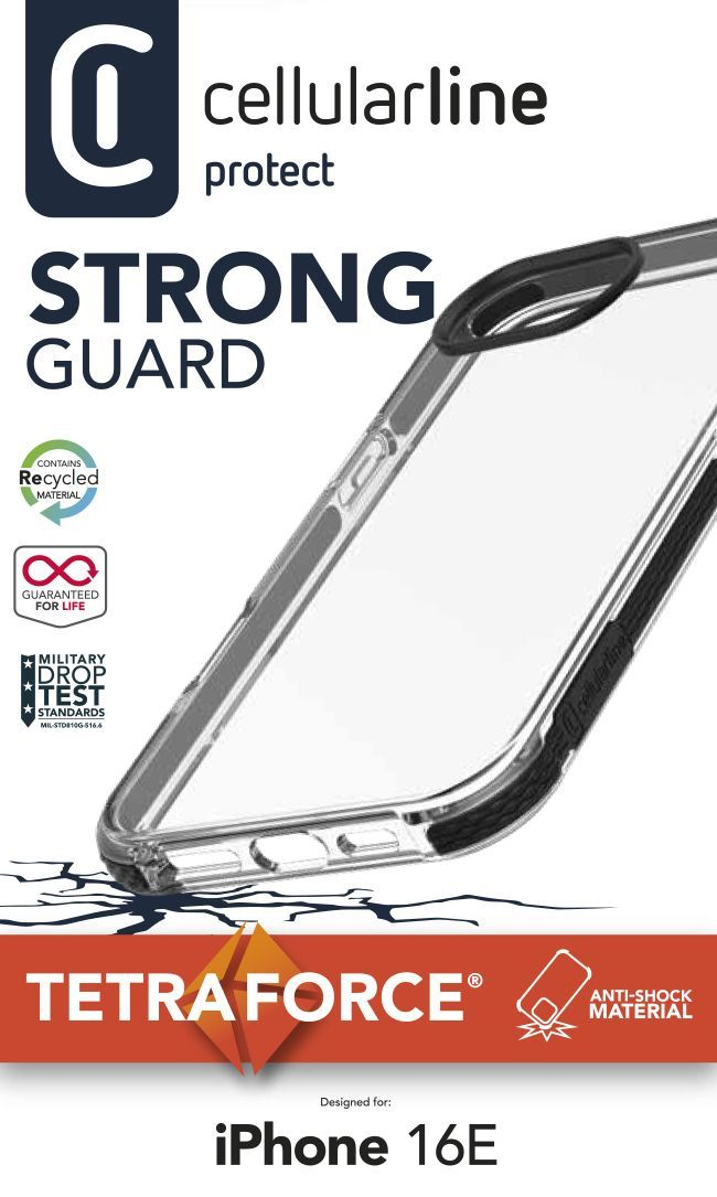 Cellularline TETRACIPHSE4T funda para telfono mvil 15,4 cm (6.06) Transparente
