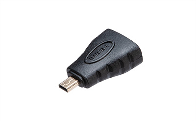 Akasa AK-CBHD22-BK adaptador de cable de v�deo HDMI tipo A (Est�ndar) HDMI tipo D (Micro) Negro