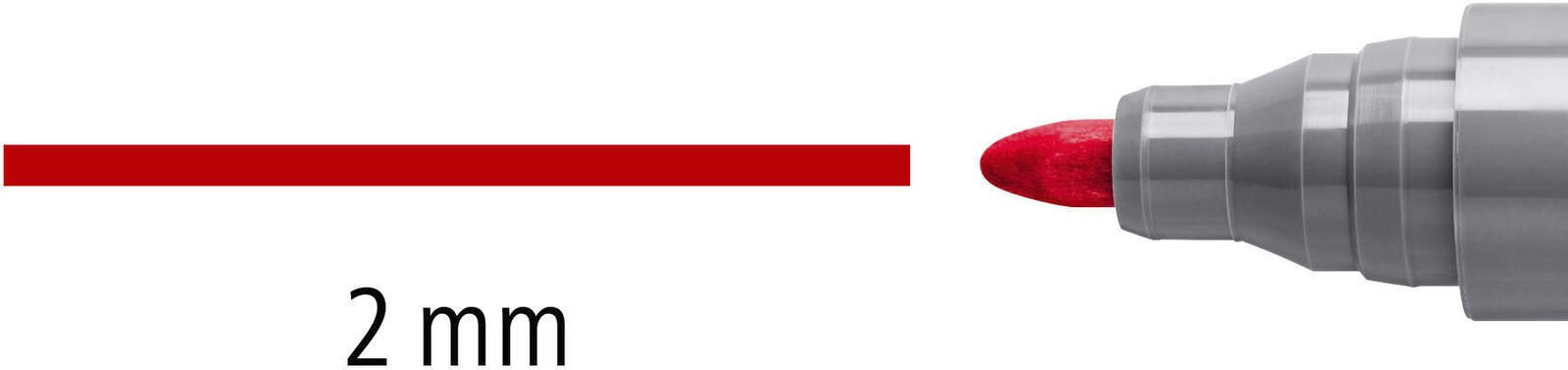 STAEDTLER 8 STAEDTLER 356 WP8 X Flipchart-Marker farbsortiert 2,0 mm