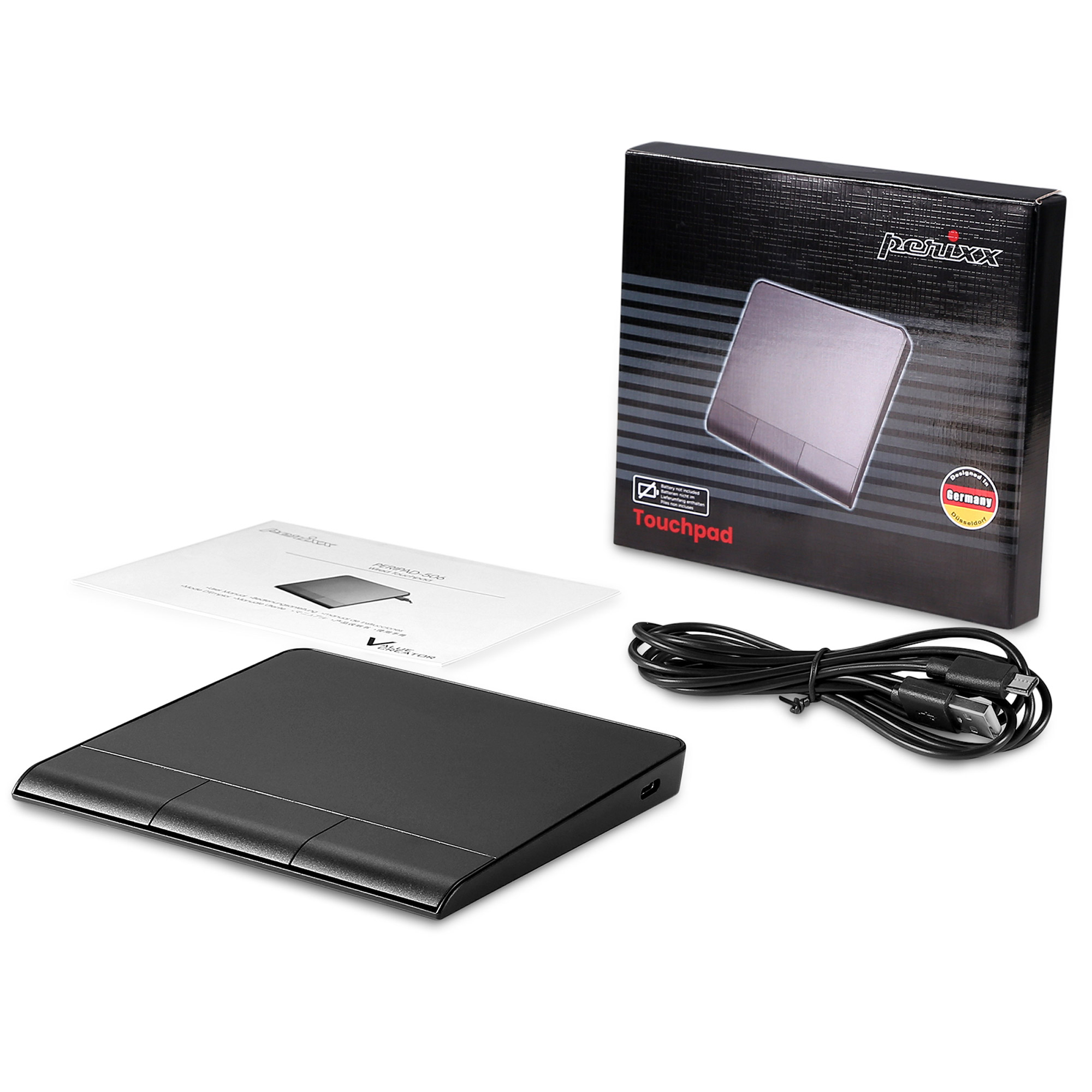 Perixx PERIPAD-506 - Touchpad - Slim - Multi-Touch
