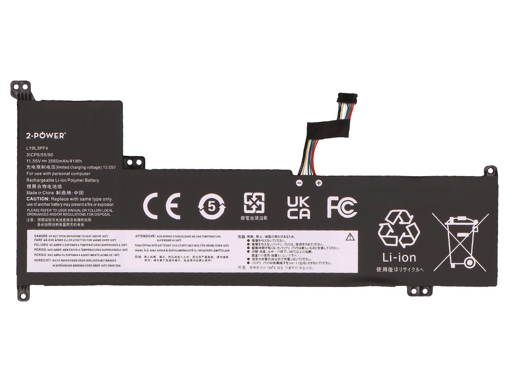 2-Power 2P-L19L3PF4 refacci�n para laptop Bater�a