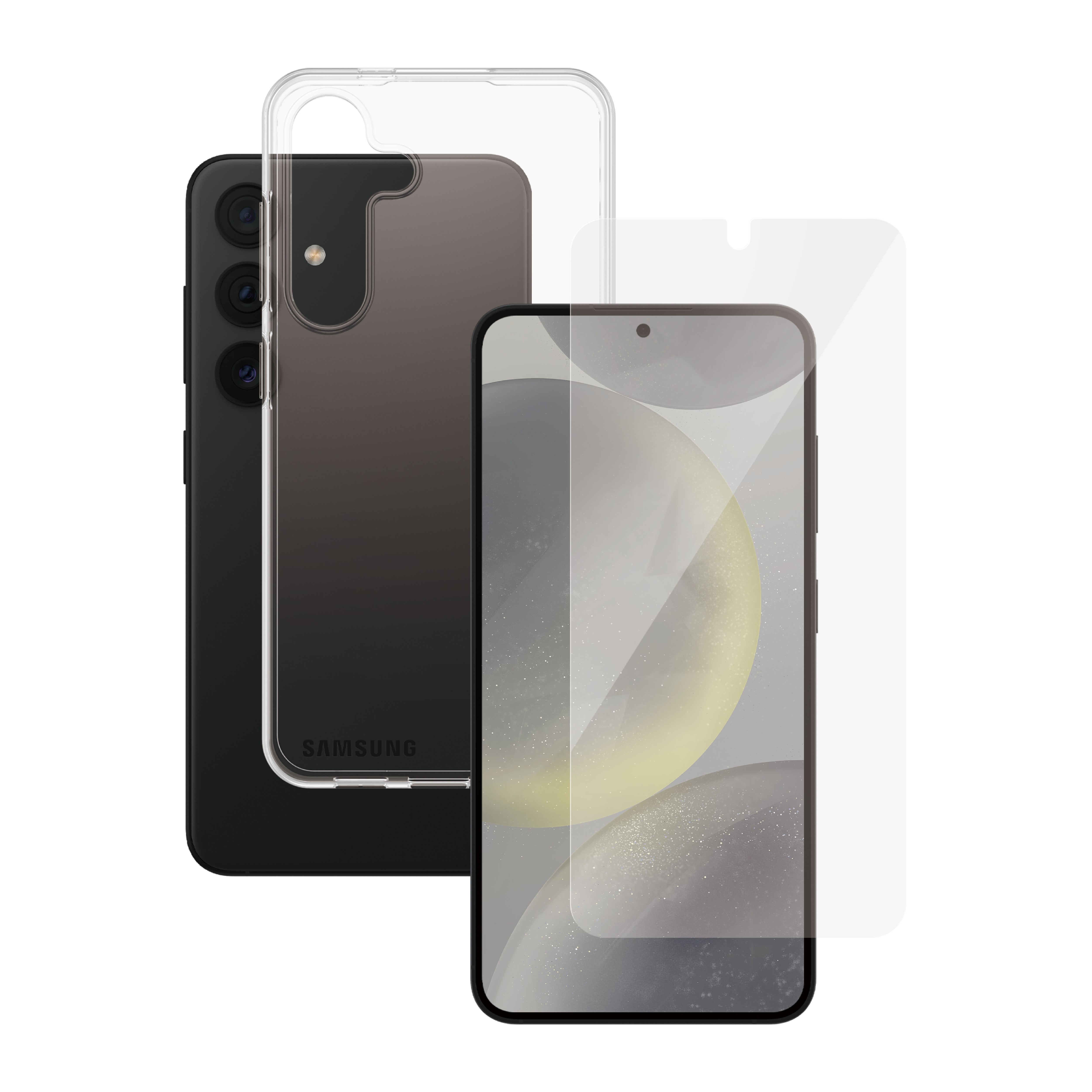 PanzerGlass SAFE. by � 2-in-1 Bundle Samsung Galaxy S24 Protection d�cran transparent 50 pi�ce(s)
