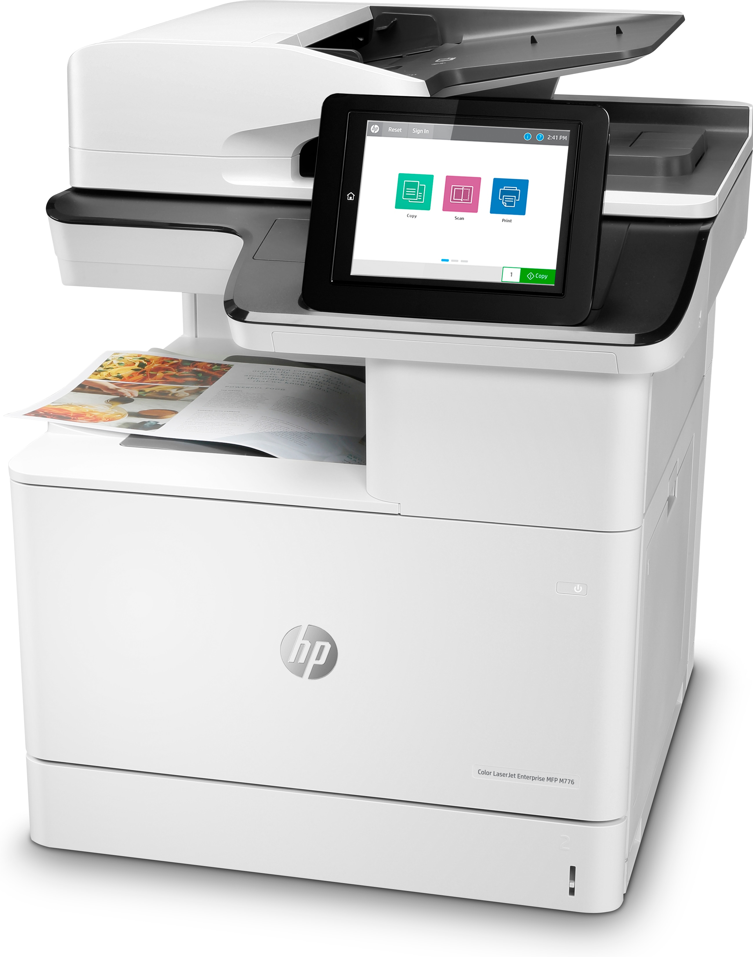 HP Color LaserJet Enterprise MFP M776dn - Multifunktionsdrucker - Farbe - Laser - 297 x 864 mm (Original)
