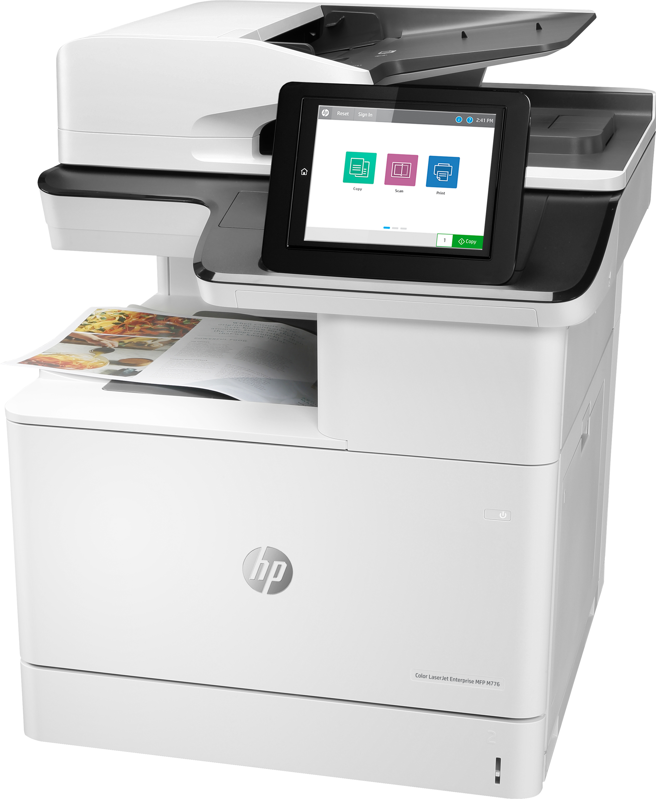 HP Color LaserJet Enterprise MFP M776dn - Multifunktionsdrucker - Farbe - Laser - 297 x 864 mm (Original)