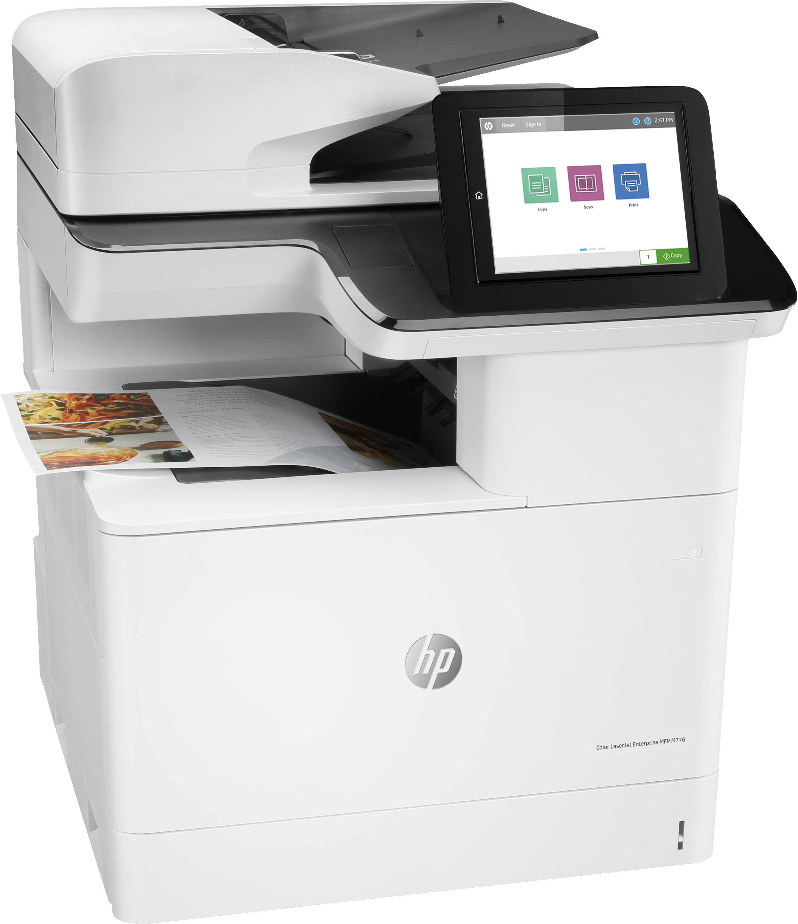 HP Color LaserJet Enterprise MFP M776dn - Multifunktionsdrucker - Farbe - Laser - 297 x 864 mm (Original)